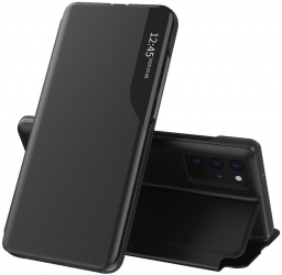 Husa Protectie pentru Samsung Galaxy S20 Plus 4G/S20 Plus 5G Elite Armor eFold Series O5791 Piele ecologica Negru