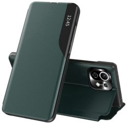 Husa pentru Xiaomi Mi 11 Lite 4G/Mi 11 Lite 5G/11 Lite 5G NE Techsuit eFold Series Dark Green 
