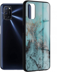 Husa de protectie compatibila cu Oppo A72 4G/A52 PC Bleu 