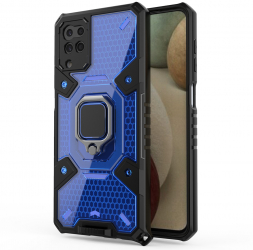 Husa pentru Samsung Galaxy A12 Techsuit Honeycomb Armor Blue 
