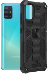 Husa pentru Samsung Galaxy A51 4G Techsuit Blazor Series Black 