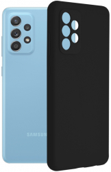 Husa pentru Samsung Galaxy A52 4G/A52 5G/A52s 5G Techsuit Soft Edge Silicone Black 