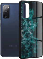 Husa de protectie compatibila cu Samsung Galaxy S20 FE/S20 FE 5G PC Albastru 