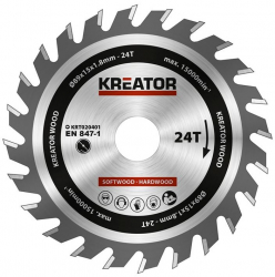 Panza pentru fierastrau circular Powerplus KRT020401 89X15X1.8 24 dinti 