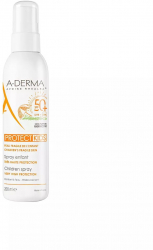 Spray hidratant pentru copii cu protectie solara ridicata A-Derma Protect Kids SPF50+ 200 ml 