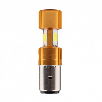 Bec Led Auto Techstar and reg BA20D Alb Rece 6000K 12V 1000 lm 
