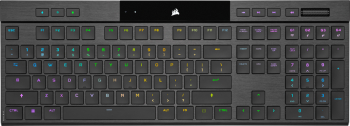 Tastatura Wireless Gaming Corsair Mecanica Ultra-Subtire, CHERRY MX Ultra Low Profile, RGB Led, Negru, CH-913A01U-NA 