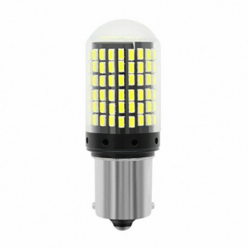Bec Led Auto Techstar and reg BA15S 1156 Alb Rece 6000K 12V 800 lm 