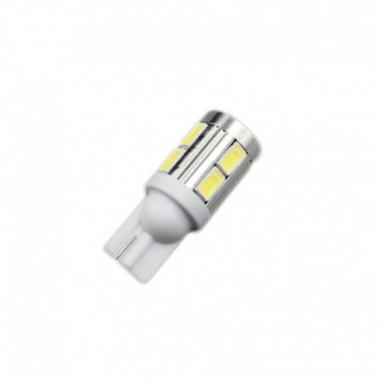 Bec Led Auto Techstar and reg T10 w5w COB Alb Rece 6000K 12V 200 lm 