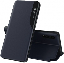 Husa pentru Samsung Galaxy A70/A70s Piele ecologica Dark Blue 