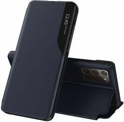 Husa pentru Samsung Galaxy S20 FE 4G/S20 FE 5G Piele ecologica Dark Blue 