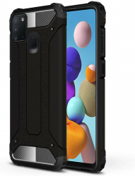Husa pentru Samsung Galaxy A21s Policarbonat Black 