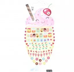 Set stickere abtibild Sweets Nails 80 bucati 