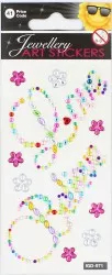 Set stickere Jewellery Words 10 bucati 