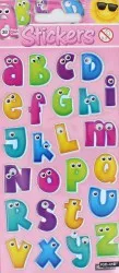 Set stickere Woobly Letters 