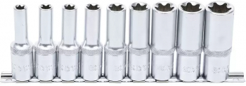 Set tubulare E torx lungi E10-E24 