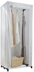 Sifonier textil inaltime 148 cm x latime 75 cm x adancime 50 cm Cottage bej 