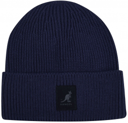 Caciula Kangol Patch Beanie Bleumarin 