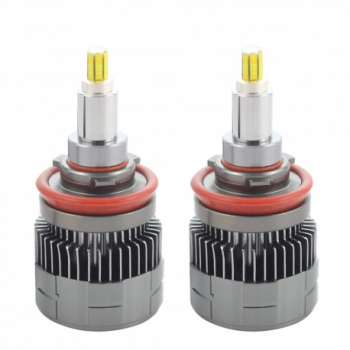 Set 2 LED-uri Auto Techstar® 360 H11 45w 6000 Lumeni 6500K AUTO 12-24 Volti CSP Canbus Miez Cupru R 