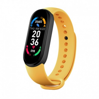 Bratara Fitness Techstar® M6 Ecran 0.96 inch inch Bluetooth 4.2 IP66 Monitorizare Puls Tensiune Temperatura 
