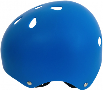 Casca de protectie pentru copii reglabila ventilata marime M albastru 
