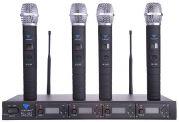 Statie 4 Microfoane Mana Uhf Pll400 