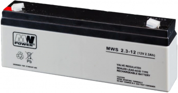 Acumulator MW POWER MWS2.3-12 2.3AH/12V
