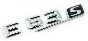 Emblema E 63 S pentru spate portbagaj Mercedes 