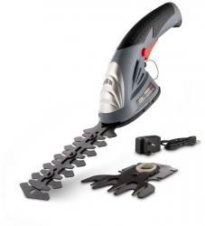 Foarfeca/Trimmer cu acumulator pentru tuns gazonul si gard viu arbusti Powerplus POWEG4500 7.2V