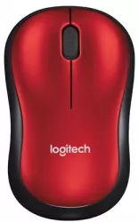 Mouse Optic Logitech Wireless M185 Rosu