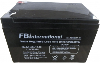 Acumulator FB International Stationar HGL12-12 12A/12V 