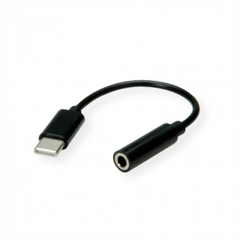 Adaptor audio USB-C la jack stereo 3.5mm T-M 13cm Value 12.99.3214 