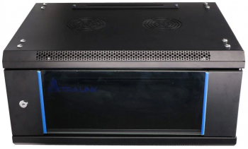 Dulap montat pe perete Extralink 4U 600X600 negru 