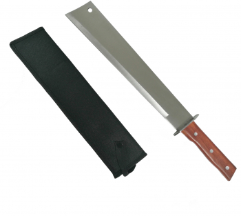 Maceta otel inoxidabil argintiu Wood Blade 70 cm 