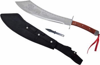 Maceta otel inoxidabil Breath of the Dragon 54 cm cutit de aruncat inclus 