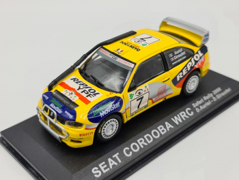 MACHETA SEAT CORDOBA WRC RALIU SAFARI 2000 1 43 