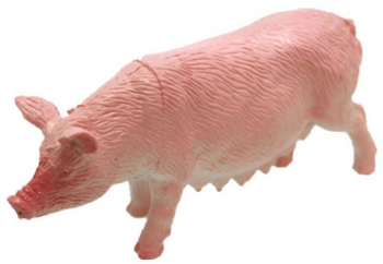 Figurina porc 8 cm Unikatoy 24391-1 Roz 