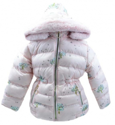 Geaca pentru fete Happy House B-07R-80-cm Roz 