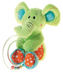 Jucarie inel cu bile si plus Elefant 0L+ Heunec A Haberkorn 