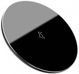 Incarcator Wireless Ultra Slim Baseus Quick Charger 15w Negru - Wxjk-b01