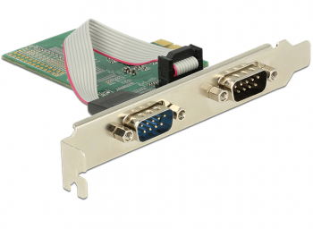 PCI Express la 2 x Serial RS-232 Delock 89555