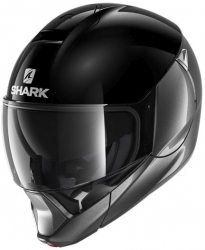 Casca flip-up Shark Evojet Dual negru/gri marime S 
