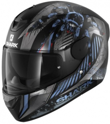 Casca integrala Shark D-Skwal 2 Atraxx negru/albastru/antracit marime XL