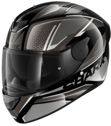 Casca integrala Shark D-Skwal 2 Daven negru/antracit/argintiu marime XL 