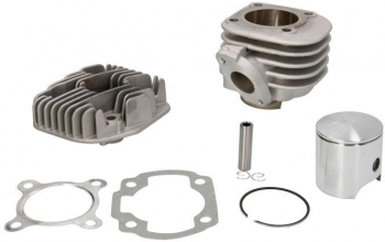 Set motor nicasil Aprilia/Yamaha/Malaguti orizontal 80cc 47mm bolt 10mm 