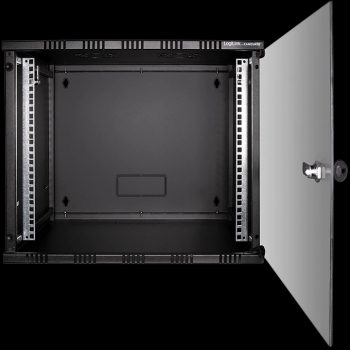 Cabinet 19″ Logilink 6U W06A40B fixare pe perete dezasamblat sarcina maxima 50Kg Negru 