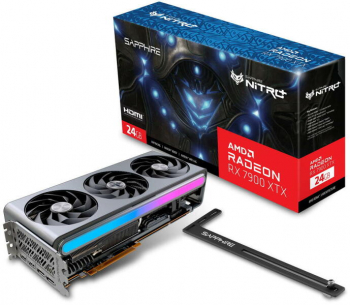 Placa video Sapphire Nitro+ Radeon RX 7900 XTX Vapor-X 24GB GDDR6 384-bit 11322-01-40G