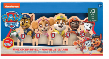 Joc din lemn cu bile din sticla Paw Patrol 7Toys 
