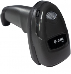 Cititor coduri de bare Zebra DS2208 2D cu stand USB negru