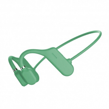 Casca Conductie Osoasa Techstar® BL-09 Verde Bluetooth 5.0 3D HiFi Sporturi In Aer Liber 